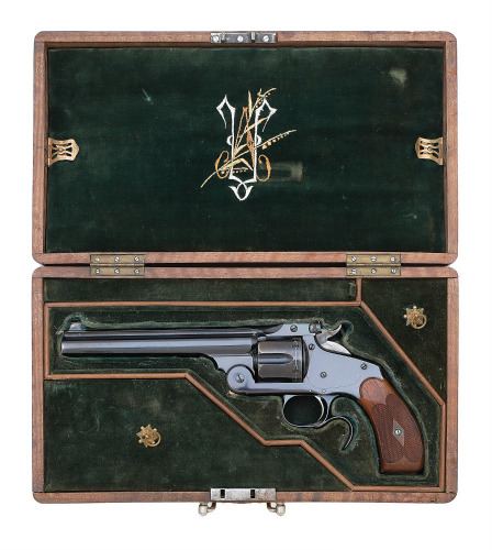 Interesting Cased Smith & Wesson New Model No. 3 Revolver