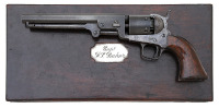 Interesting Cased London Colt Model 1851 Navy Percussion Revolver Identified To Captain F.S. Baker - 2
