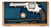 Cased Webley No. 5 Army Express Double Action Revolver Retailed By Cogswell & Harrison