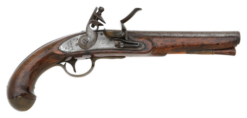 Extremely Rare Simeon North Model 1811 Flintlock Privateer Pistol