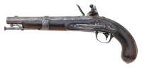 Scarce U.S. Model 1826 Navy Flintlock Pistol By Simeon North - 2