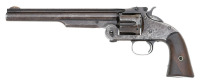 Early Smith & Wesson No. 3 First Model American Oil Hole Revolver