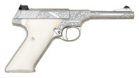 Wonderful Denise Thirion-Engraved Colt Woodsman Semi-Auto Pistol