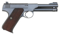 Fine Colt First Series Woodsman Sport Semi-Auto Pistol With King Gun Sight Company Upgrades