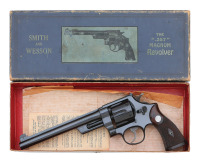 Excellent Smith & Wesson Registered Magnum Revolver with Original Box