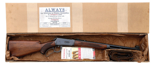 Extremely Rare & Fine Winchester Model 64 25-35 WCF Deluxe Lever Action Carbine