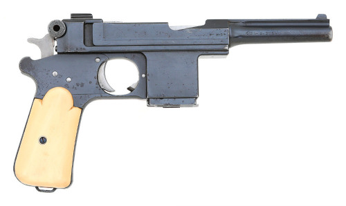 Rare Bergmann-Bayard Model 1908 Semi-Auto Pistol By Pieper