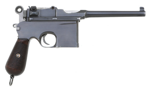 Scarce Chinese Taku Naval Dockyard Flatside Large Ring C96 Semi-Auto Pistol
