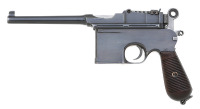 Scarce Chinese Taku Naval Dockyard Flatside Large Ring C96 Semi-Auto Pistol - 2