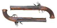 Pair Of Spanish Flintlock Miquelet Pistols By Camps - 2