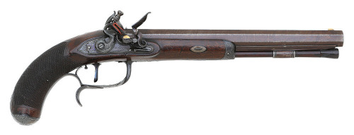 Fine British Flintlock Pistol By Durs Egg Of London