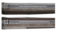 Wonderful & Unique Cased Pair Of 12 Bore Single Barrel Underlever Howdah Pistols By E. Jackson - 4