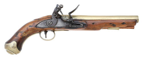 British "General Post Office" Flintlock Pistol By Wilkinson