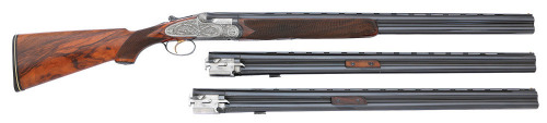 Fine Beretta S3 EELL Sidelock Double Ejectorgun Three Barrel Set