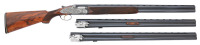 Fine Beretta S3 EELL Sidelock Double Ejectorgun Three Barrel Set