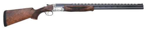 Lovely Carlo Pasotti-Engraved Perazzi MX8 Over Under Shotgun with Smallbore Briley Tubes