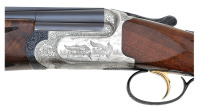Lovely Carlo Pasotti-Engraved Perazzi MX8 Over Under Shotgun with Smallbore Briley Tubes - 4