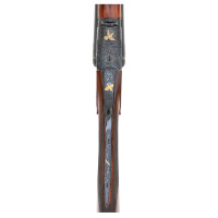 Wonderful A.H. Fox DE Special Two Barrel Set Upgraded Scalloped Frame Double Ejectorgun - 6