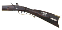 Fine American Halfstock Flintlock Rifle with Sharpe Lock - 4