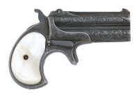 Finely Engraved Remington Model 95 Double Deringer