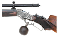 Stevens No. 52 Schuetzen Junior Rifle On No. 44 1/2 Action - 3