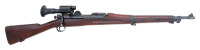 U.S. Model 1903 Bolt Action Rifle By Springfield Armory with Warner & Swasey Telescopic Musket Sight