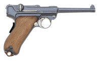 Early DWM Model 1900 Swiss Luger Pistol with Relieved Frame