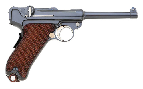 Fine Swiss Military Model 1900 Luger Pistol By DWM