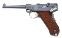 Fine Swiss Military Model 1900 Luger Pistol By DWM - 2