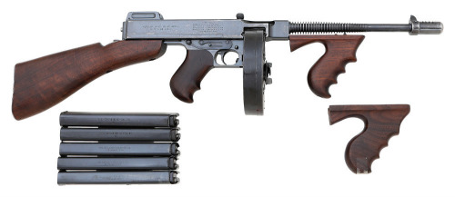 Extremely Desirable Fully-Transferable Colt U.S. Navy Overstamp Model 1921/1928 Thompson Submachine Gun