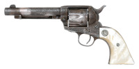 Attractive Colt Factory Engraved & Inscribed Single Action Army Revolver