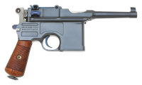 Excellent German C96 Bolo Semi-Auto Pistol By Mauser Oberndorf