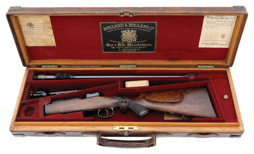 Attractive Cased Holland & Holland Takedown Express Magazine Rifle