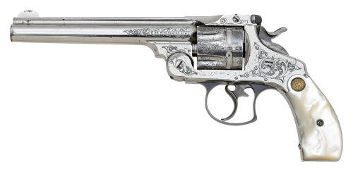 Rare Factory Engraved Smith & Wesson 38-40 Double Action Revolver