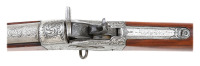 Fine Remington Factory Engraved New York Contract Rolling Block Rifle - 3