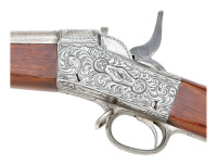 Fine Remington Factory Engraved New York Contract Rolling Block Rifle - 4
