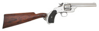 Rare Australian Contract Smith & Wesson New Model No. 3 Revolver with 6 1/2&rdquo; Barrel & Matching Stock - 2