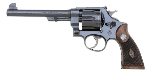 Smith & Wesson Second Model 44 Hand Ejector Target Revolver Sold To Merced County California
