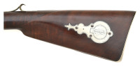 New Orleans Heavy Percussion Combination Gun By Allen & Hille Engraved &ldquo;Pocahontas&rdquo; Attributed To The Steamboat - 2