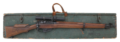 Outstanding British No. 4 Mk.I (T) Bolt Action Sniper Rifle By BSA Shirley