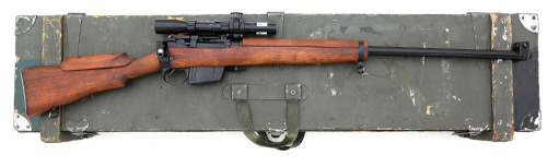 British L42A1 Bolt Action Sniper Rifle