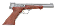 Excellent Factory Engraved & Cased Browning Medalist Renaissance Target Pistol - 2