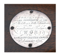 British Pattern 1858 Two-Band Percussion Prize Rifle By R.T. Pritchett Presented To Sergeant Chester Earles, 38th Middlesex Rifle Volunteers - 3