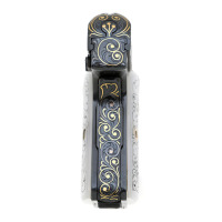 Very Fine Engraved, Gold & Silver-Inlaid Colt Model 1908 Vest Pocket Semi-Auto Pistol - 3