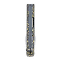 Very Fine Engraved, Gold & Silver-Inlaid Colt Model 1908 Vest Pocket Semi-Auto Pistol - 4