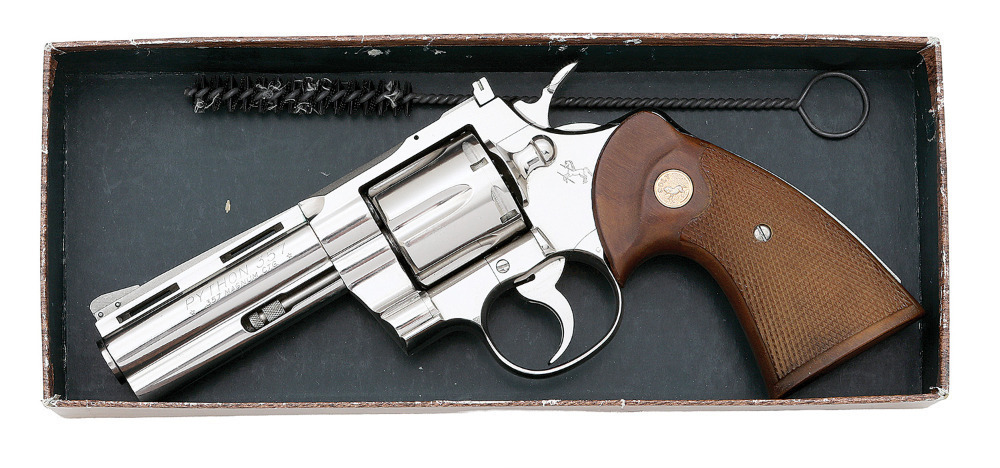 Beautiful Colt Python Double Action Revolver