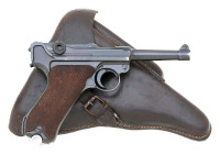 German P.08 Luger Mauser Banner Police Contract Pistol