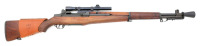 Lend Lease U.S. M1 Garand Rifle By Springfield Armory with Reproduction M1C Base
