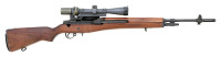Early Texas-Built Springfield Armory Inc M1A National Match Rifle with Art II Scope