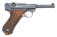 German P.08 Luger S/42 Coded Pistol By Mauser - 2